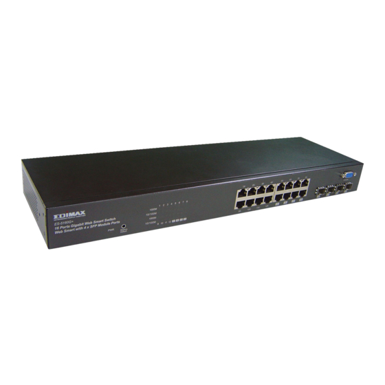 Edimax ES-5160G+ V2 User Manual