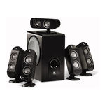 Logitech 970114-0403 - X 530 5.1-CH PC Multimedia Home Theater Speaker Sys Setup & Installation