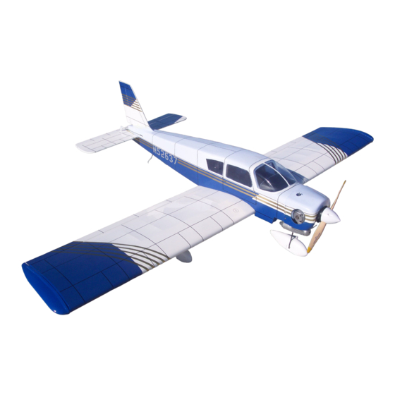Hangar 9 Piper Cherokee Instruction Manual