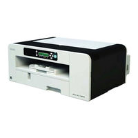 Ricoh SG 7100DN Installation Manual