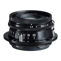 Voigtlander HELIAR 40mm F2.8 Instruction Manual