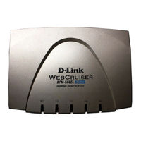D-Link WebCruiser DFM-560EL Quick Installation Manual