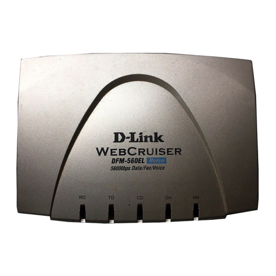 D-Link DFM-560EL Quick Installation Manual