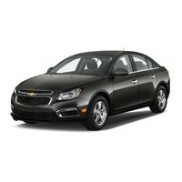 Chevrolet 2015 Cruze Owner's Handbook Manual