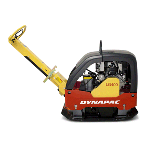 Dynapac LG400 Operation & Maintenance Manual