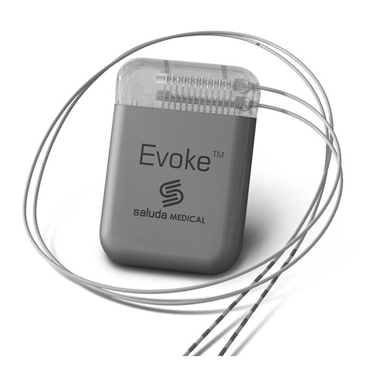 SALUDA MEDICAL Evoke SCS System Surgical Manual