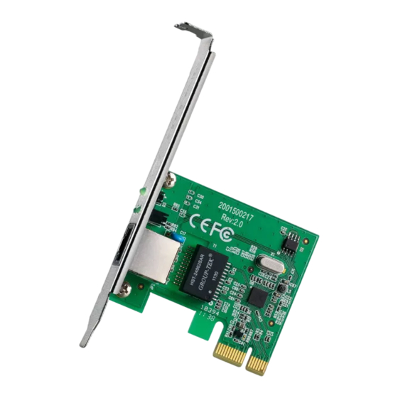 TP-Link TG-3468 Quick Installation Manual