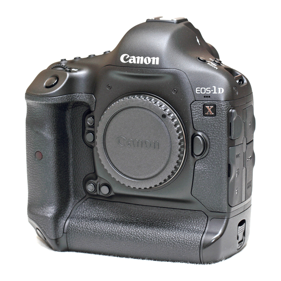 Canon EOS-1D X Mark II Update Manual