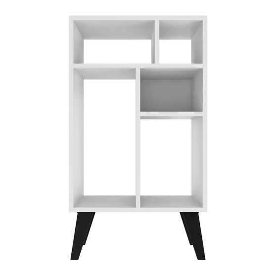 Manhattan Comfort Warren Low Bookcase 3.0 Assembly Instructions Manual