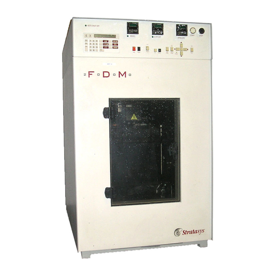 Stratasys FDM 3000 Manual
