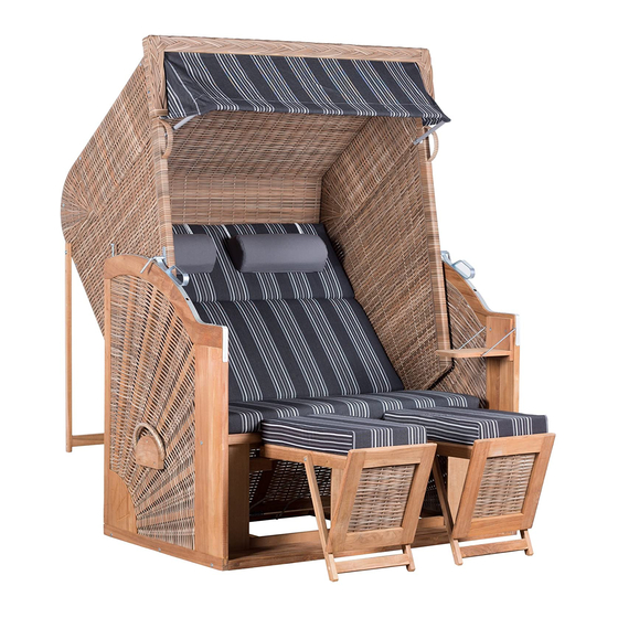 deVRIES TRENDY PURE Classic XL Sun Care & Assembly Instructions