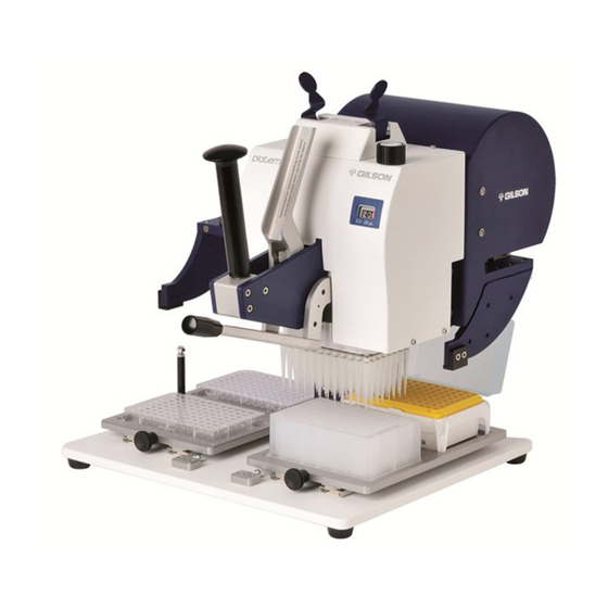 Gilson Platemaster P20 User Manual