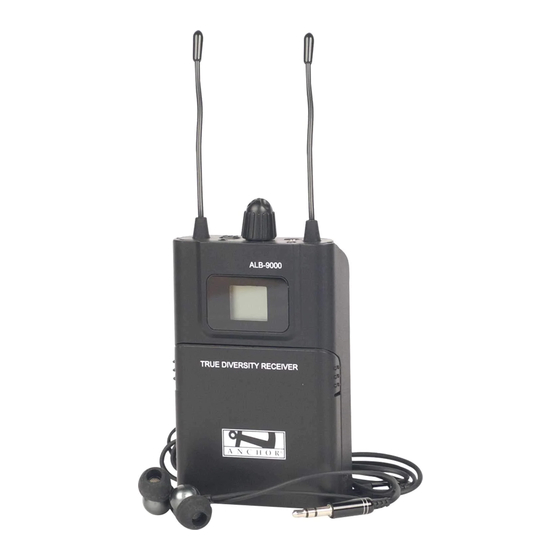 Anchor AL-9000 Owner's Manual
