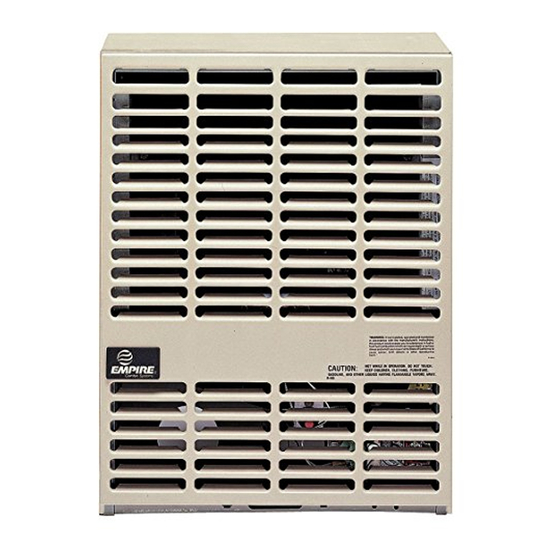 Empire Heating Systems DV210SGXLP-2 Manuals