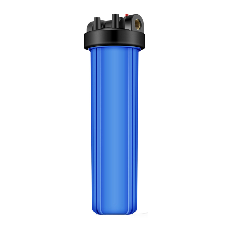 SimPure DB10, DB20, DB10-PP, DB10-CTO - Whole House Water Filter Manual