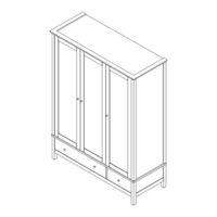John Lewis Lymington 3 door wardrobe Instruction Manual