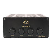 Audio Note M Zero Owner's Information