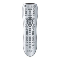 COX Cox Universal Remote Control User Manual