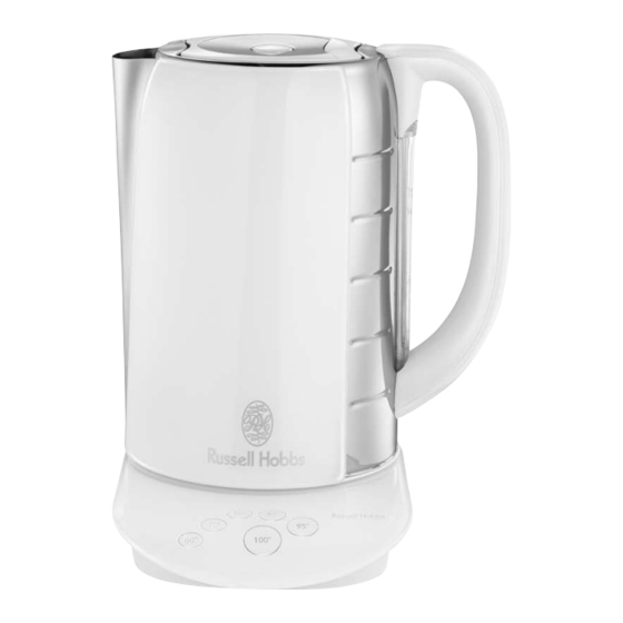 RUSSELL HOBBS KETTLE INSTRUCTIONS MANUAL Pdf Download ManualsLib