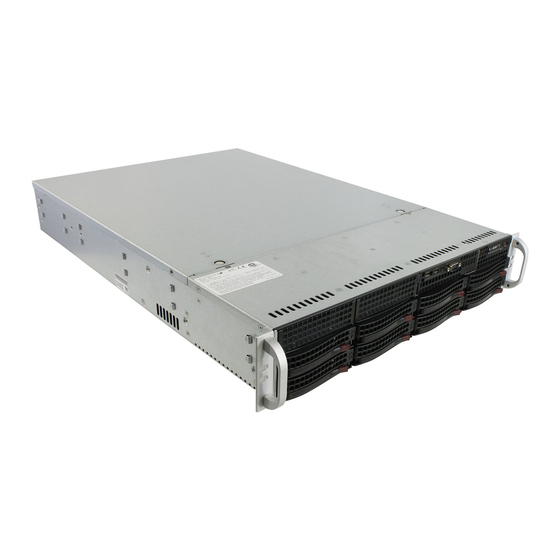 Supero SUPERSERVER 6027R-TRF User Manual