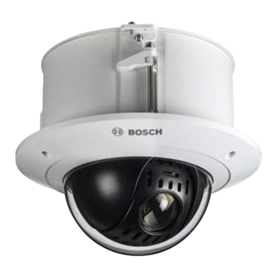 Bosch AUTODOME IP 4000 HD NEZ-4 series Manuals