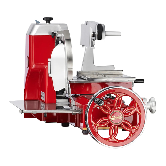 Berkel 330M Instructions For Use, Installation And Maintenance