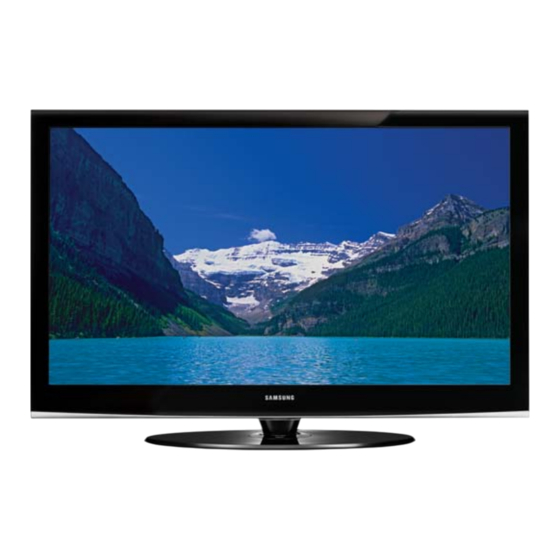 Samsung PN50A450 Specifications