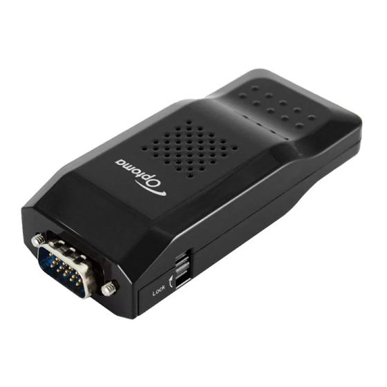 Optoma WPS Quick Installation Manual