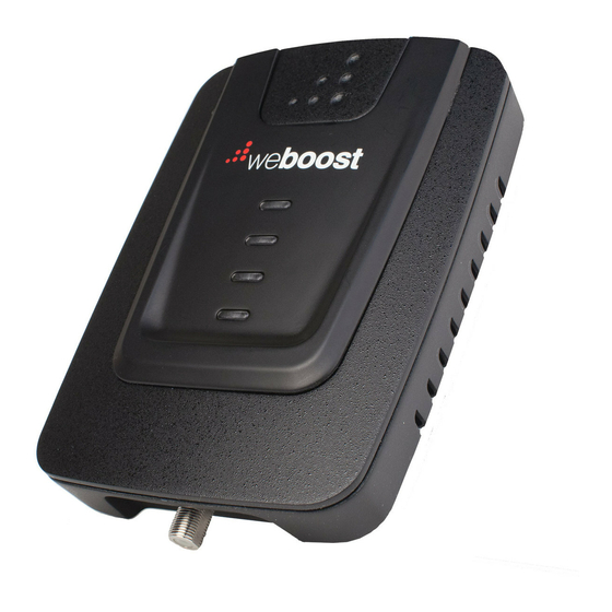 weBoost Connect 4G Quick Start Manual