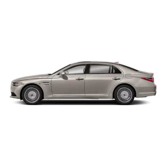 Genesis G90 Quick Reference Manual