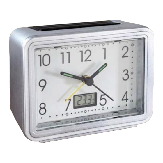 Navox 86 66 64 Analog Alarm Clock Manuals