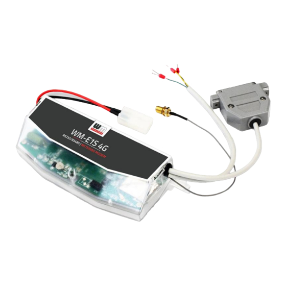 WM Systems WM-E1S Datasheet And User Manual