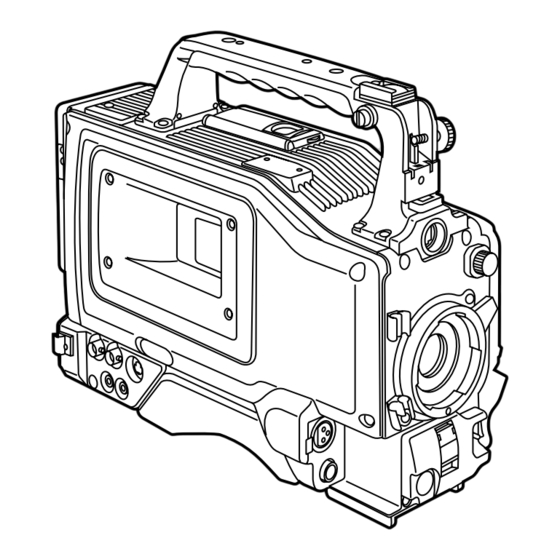 Panasonic AG-DVC200 Operating Instructions Manual