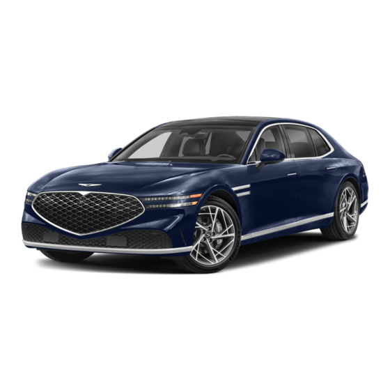 Genesis G90 Quick Reference Manual