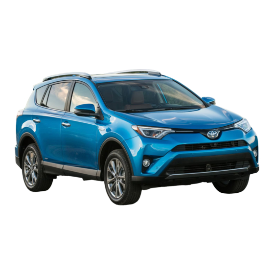 Toyota RAV4 HYBRID 2016 Manual