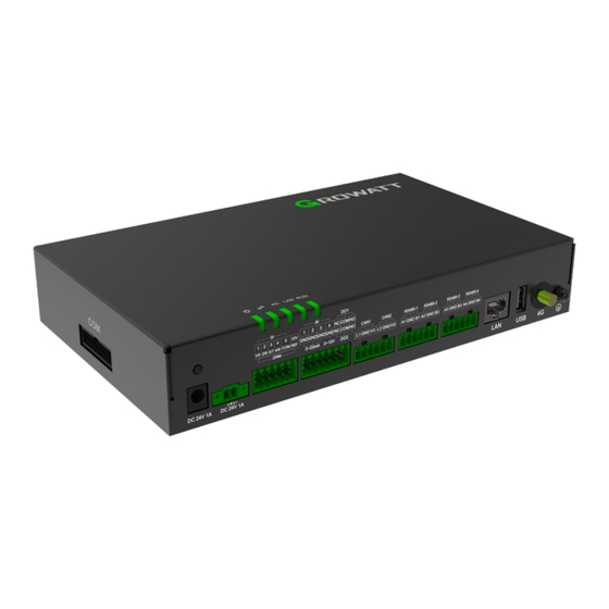 Growatt ShineMaster-X User Manual