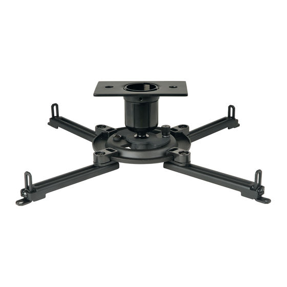 peerless-AV Vector Pro II PJF2-UNV Installation And Assembly Manual