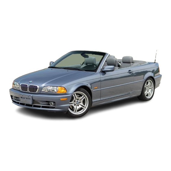 BMW 2001 325CI Manual