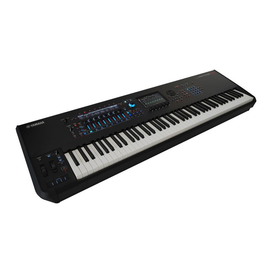 Yamaha MONTAGE M Manual