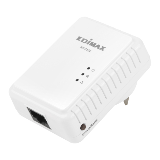 Edimax HP-5102 Quick Installation Manual
