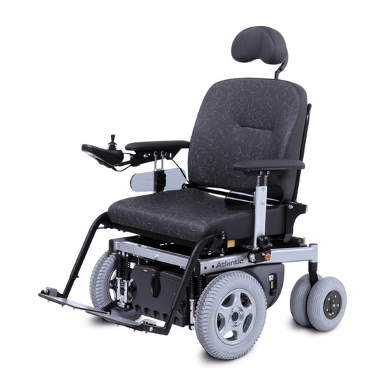 Handicare ELECTRIC WHEELCHAIRS Manuals