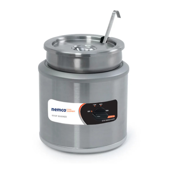 Nemco 6101A 11QT Operating Instructions