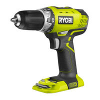 Ryobi RCD1802 Original Instructions Manual