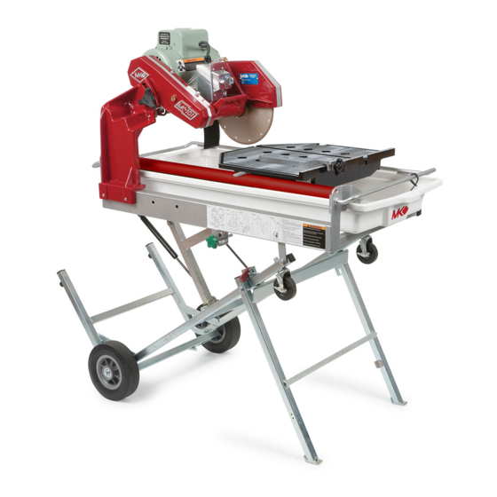 MK Diamond Products MK-101 Pro24 JCS Owner's Manual