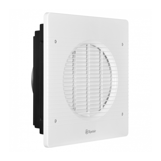 Xpelair wx9 Installation And Operating Instructions Manual