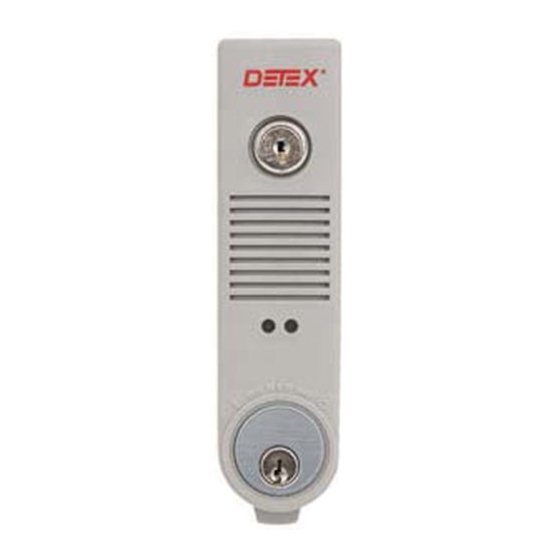 Detex ES500 Series Instructions