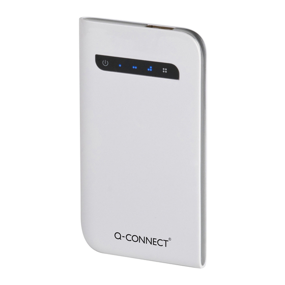 Q-Connect KF17256 Portable Charger Manuals