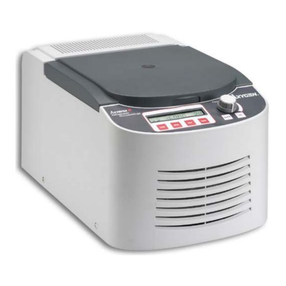 Axygen AxySpin R C2500-R-AXY Manual