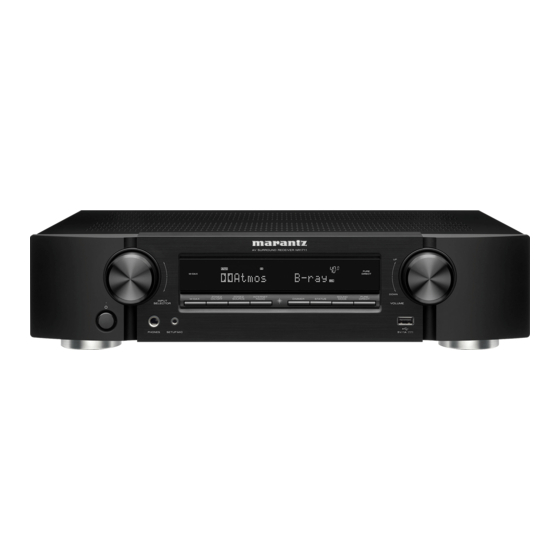 Marantz NR1711 Owner's Manual