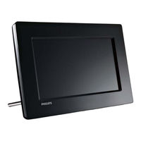 Philips PhotoFrame SPF1017/00 Quick Start Manual
